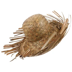 Sun Hat Baby Man for Beach Hawaiian Woven Outdoor Wide Brim Women Hats - Picture 1 of 12