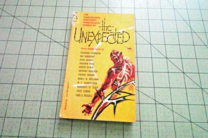 THE UNEXPECTED EDITED BY LEO MARGULIES 1961 PYRAMID BKS WEIRD TALES ANTHOLOGY - Picture 1 of 3
