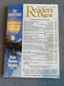 Vintage January 1993 Readers Digest Magazine "Worlds Most Widely Read Magazine" - Picture 1 of 6