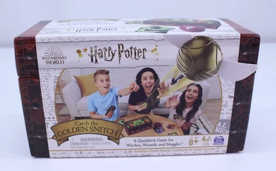 NEW Harry Potter Catch the Golden Snitch Game Quidditch Action Spin Master NIB - Image 1 of 4
