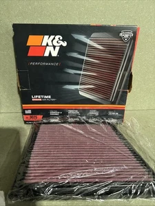 K&N 33-3025 Performance Air Filter Polished Service Engine Air Cleaner Spare - Picture 1 of 1