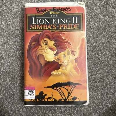 Walt Disney's The Lion King 2: Simba's Pride VHS 1998 Clamshell - Image 1 of 3