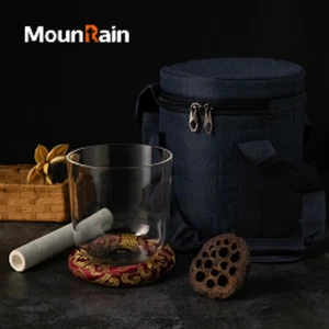 Quartz Crystal Singing Bowls Sound Bowls Crystal Vibe Bowls Sound Healing - Picture 1 of 6