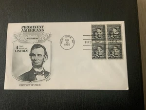 1965 #1282 4c Lincoln - Fleetwood FDC - Picture 1 of 1