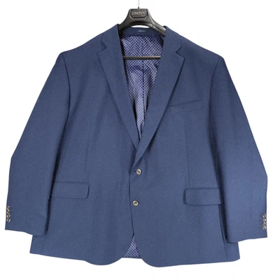 Abrigo Deportivo Stafford Hombre 56L Largo Azul Marino Rendimiento Viaje Grande Alto Elastizado Blazer Foto 1 de 4