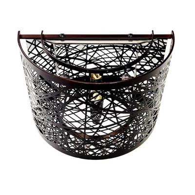 ET2 E21302-10BZ Inca 15" Cristal Baño Luz con Bombillas LED - Bronce Foto 1 de 4