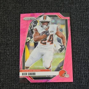 2024 Panini Prizm Pink Wave Prizm #65 Nick Chubb Browns {67} - Picture 1 of 2