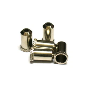 gobike88 Jagwire Cable Guide Stopper 5mm Chrome End Cap, 5 pieces, J97 - Picture 1 of 1