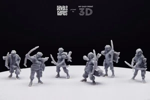 Halfmen Archer Davale Games 3D Printed With High Quality Resin - Picture 1 of 14