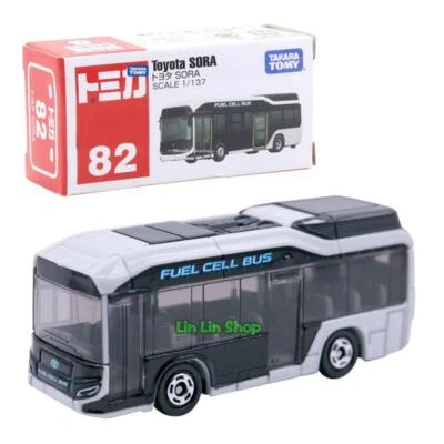 Tomica #82 1/137 Toyota SORA Nuevo Modelo de Regalo Diecast Tomy Vehículo Coche de Juguete Takara Foto 1 de 2