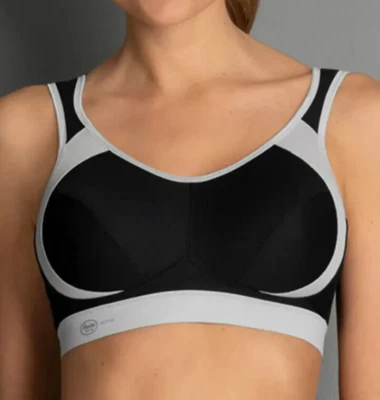 Anita Active Sports Bra Size UK 30B Extreme Control Maximum Support 5527 - Black - Image 1 of 2