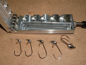 Freshwater Standup -6.2 Screw Lock jig mold 1/8 - 1/2oz CNC Aluminum - Picture 1 of 4