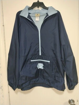 Cortavientos de baloncesto Heisman Trophy de Reebok North Carolina UNC 1/4 cremallera XL  Foto 1 de 4