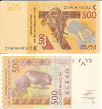 West African St. / Senegal - 500 Francs 2012 (2023) UNC - Pick New