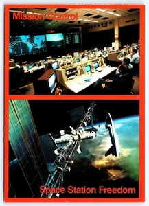 Postal Continental de colección Mission Control Clear Lake Houston Texas 6x4 - Imagen 1 de 2