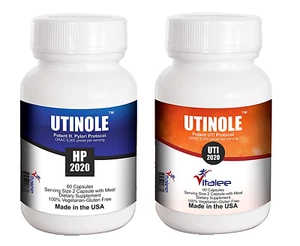 Combo C-Utinole H.Pylori & Urinary Tract Infection (Capsule/Softgel 2x60ct) - Picture 1 of 2