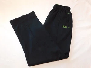Boss Hugo Boss Pants Lounge Active Pant Black Green Size See Measurements GUC - Picture 1 of 6