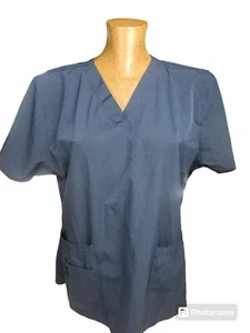 Carhartt Scrub Top Damen Gr. L blau V-Ausschnitt Still FORCE MODERN FIT Taschen - Bild 1 von 5