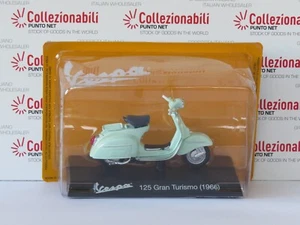 DIE-CAST MOTO SCOOTER VESPA 125 GRAN TURISMO 1966 - MOTORBIKES VESPA 1:18 #30 - Foto 1 di 1