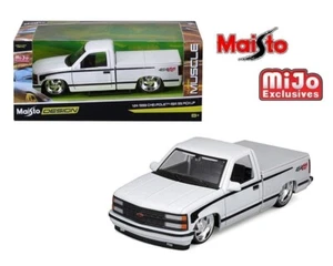 Maisto 1993 Chevrolet 454 SS Chevy Pickup Classic Muscle White 1/24 - Picture 1 of 2