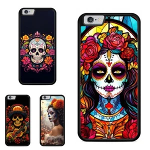 dia de los sugar skull For Samsung S10 S20 A21 S22 S23 S24 Hard Case - Picture 1 of 25