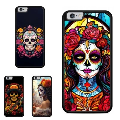 dia de los sugar skull For Samsung S10 S20 A21 S22 S23 S24 Hard Case - Image 1 of 4