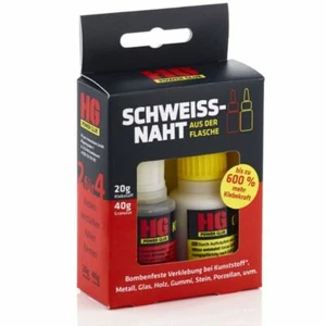 HG Schweißnaht aus der Flasche Klebstoff Reparatur-Set Superkleber Alleskleber - Bild 1 von 5