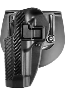 BlackHawk CQC Serpa Holster Beretta 92 96 M9 Carbon Fiber Finish 410004BK-L - Picture 1 of 4
