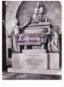 Firenze - Basilica di S. Croce, Monumento a Dante Alighieri - CARTOLINA - Foto 1 di 1
