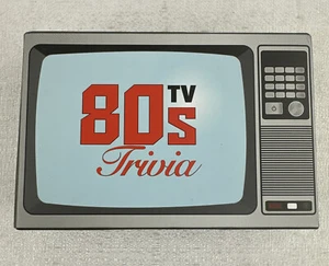 80's TV Trivia Card Game 100 Questions Test Your Knowledge Of Classic TV Shows - Picture 1 of 3