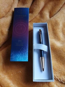 Parker IM Premium Rollerball Pen - Black Gold Trim NEW Boxed Old Stock. - Picture 1 of 4