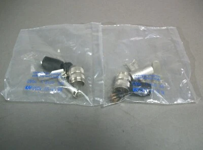 Amphenol-Tuchel C91A Circular Connector T3400 001 Lot of 2 Free Shipping - New - Image 1 of 2