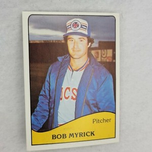 1979 Tucson Toros TCMA Minor League #21 Bob Myrick
