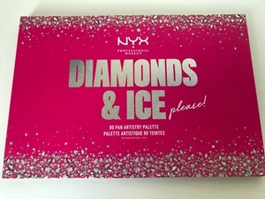 NYX Professional Makeup Diamonds & Ice Please The Ultimate 80 Artistry Palette - Picture 1 of 2