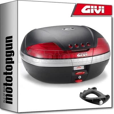 GIVI V46N TOP CASE + BASTIDOR TRASERO KAWASAKI NINJA 300 2013 13 2014 14 2015 15 Foto 1 de 4