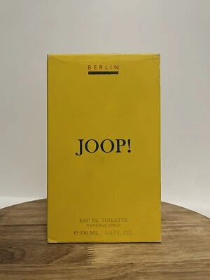 Berlin JOOP! Eau de Toilette Spray 3.4 OZ 100 ml Raro Descontinuado Nuevo en Caja Foto 1 de 4