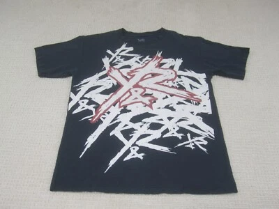 Young & Reckless Shirt Mens Medium Blue Graphic Print Short Sleeve Crew Neck - Image 1 of 4