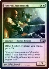 Veteran Armorsmith - Foil New MTG M10 Magic 2B3