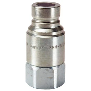 PARKER FEM-1002-16FP Quick Connect,Plug,1",1"-11-1/2 55KU57 - Picture 1 of 2
