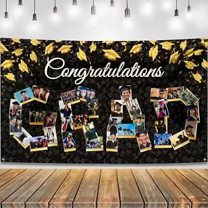 KatchOn Congratulations Graduation Photo Banner - 72x44 Inch | Personalized G... - Picture 1 of 9