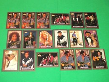 1992 Branson On Stage Country Music GOLD SIGNATURE PARALLEL INSERT 56 CARD LOT