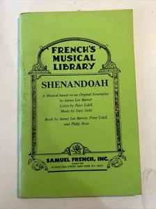French’s Musical Library, Shenandoah, Screenplay By James L. Barrett, 1975 - Picture 1 of 4