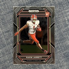 2023 Prizm Draft RAKIM JARRET Rookie Card RC #198 Terrapins NFL