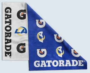 Los Angeles Rams NEW NFL Pro Team WinCraft Teal Gatorade Sideline Towel 41x21 - Picture 1 of 5
