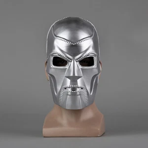 Cosplay Fantastic Four Doctor Doom Victor Mask Halloween Superhero Props Plastic - Picture 1 of 10