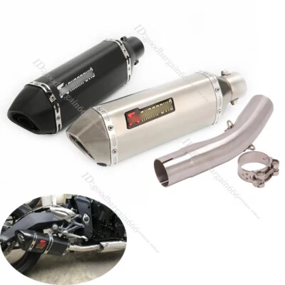 Tubo silenciador de 51 mm con DB Killer puntas de escape para Triumph Daytona 675R 2013-2017 Foto 1 de 4