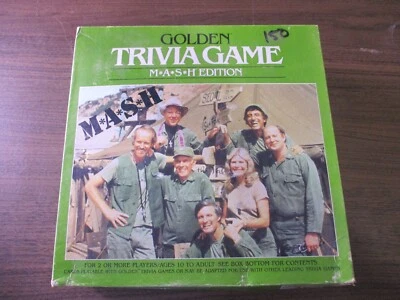 M*A*S*H MASH 1984 Golden 4154 Trivia Game Alan Alda Loretta Swit VINTAGE 70's - Image 1 of 4