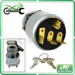For EZGO Golf Cart Key Ignition Switch 4 Terminal 81+ Gas Electric 33639-G01 - Foto 1 di 6