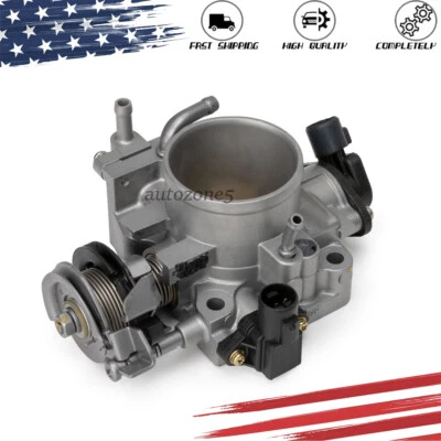 Cuerpo del acelerador compatible con Honda Accord 2000 2001 DX sedán 4 puertas 2,3 L 16400-PAA-A61 Foto 1 de 4