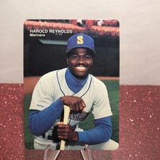 1990 Mother's Cookies Seattle Mariners Stadium Giveaway Harold Reynolds #6